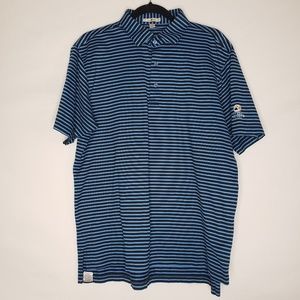 PETER MILLAR Stripe Polo Shirt   (D01)